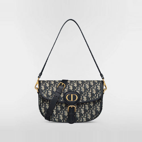 디올 오블리크 자카드 바비 멀티캐리 백