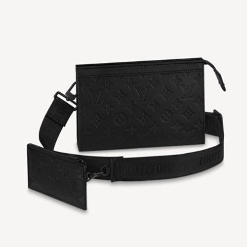 루이비통 가스통 웨어러블 월릿 블랙 M81115