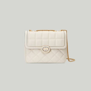 구찌 데코 스몰 숄더백 화이트 740834 (아이유 착용)