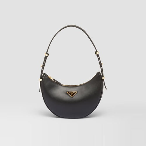프라다 레더 호보 아바 숄더백 블랙 1BC194 (김태리,사나,카리나 착용)