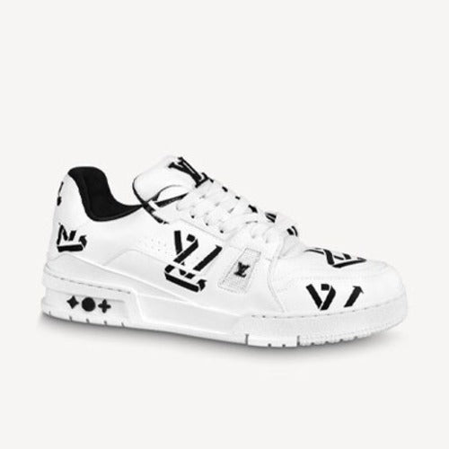 루이비통 LV 트레이너 스니커즈 화이트/블랙 1AAGY3