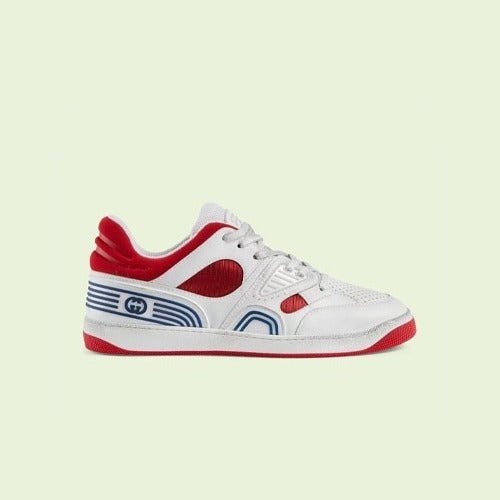 구찌 배스킷 스니커즈 레드 697882