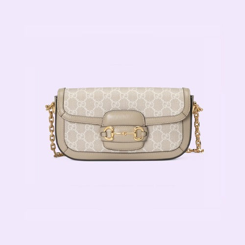 구찌 홀스빗 1955 숄더백 베이지 735178