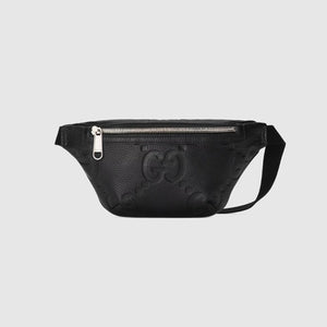 구찌 점보 GG 스몰 벨트백 블랙 658582