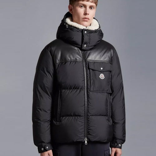 몽클레어 브레이 쇼트 다운 패딩 자켓 블랙