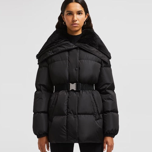 몽클레어 브라시저 쇼트 다운 재킷 블랙