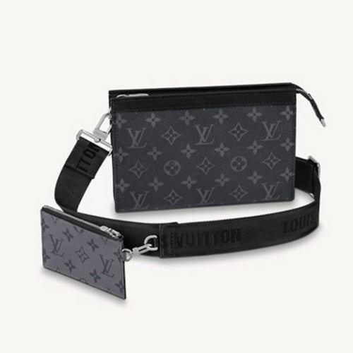루이비통 가스통 웨어러블 월릿 모노그램 이클립스 M81124