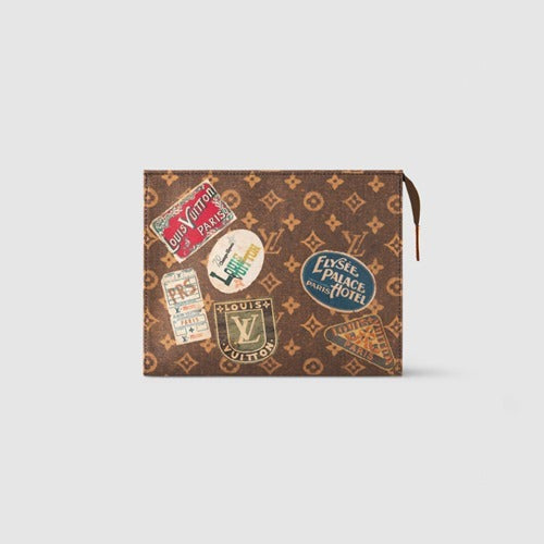루이비통 플라이트 모드 토일렛 파우치 M83487
