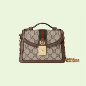 구찌 오피디아 GG 미니 숄더백 베이지 696180