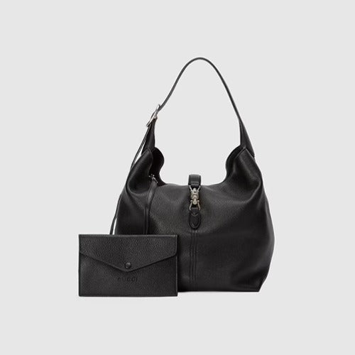 구찌 재키 1961 스몰 크로스백 블랙 763103