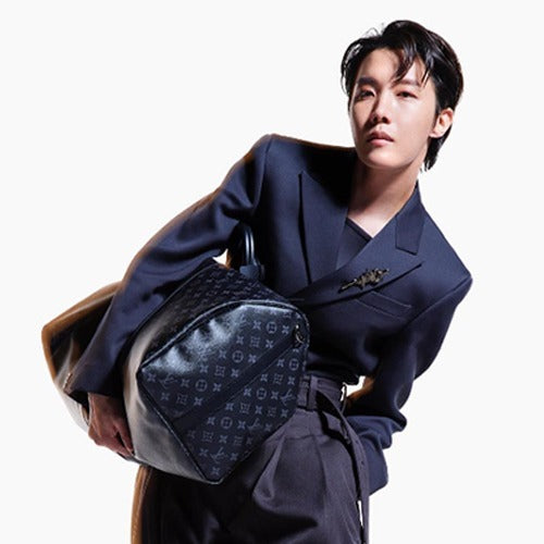 루이비통 모노그램 이클립스 키폴 반둘리에 55 M40605 (제이홉 착용)