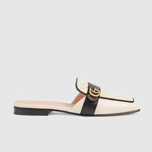 구찌 더블 G 슬리퍼 화이트 670398