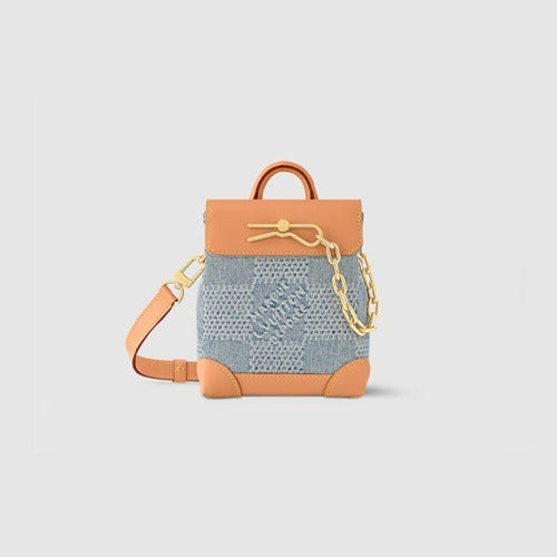 루이비통 다미에 데님 나노 스티머 N40751