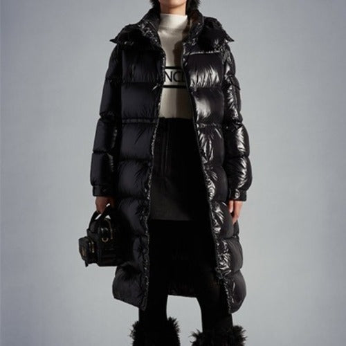 몽클레어 카베타즈 롱 패딩 다운 자켓 블랙