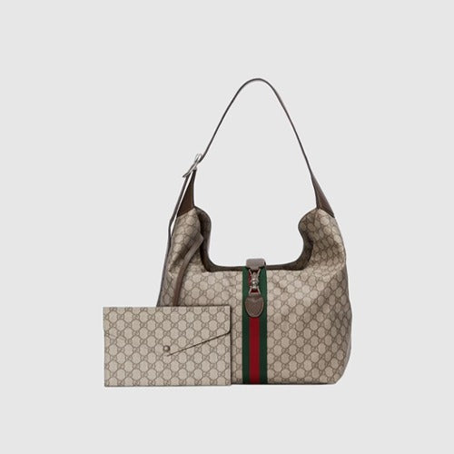 구찌 재키 1961 스몰 크로스백 브라운 763103