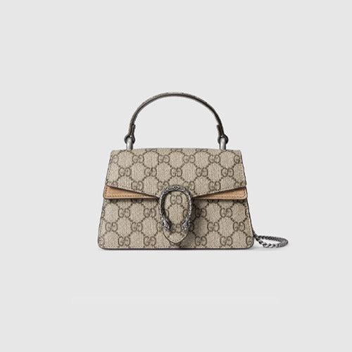 구찌 디오니서스 미니 탑핸들백 베이지 752029