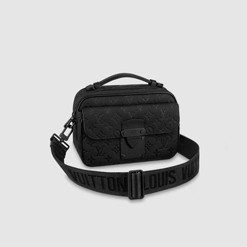 루이비통 S락 메신저백 블랙 M58489