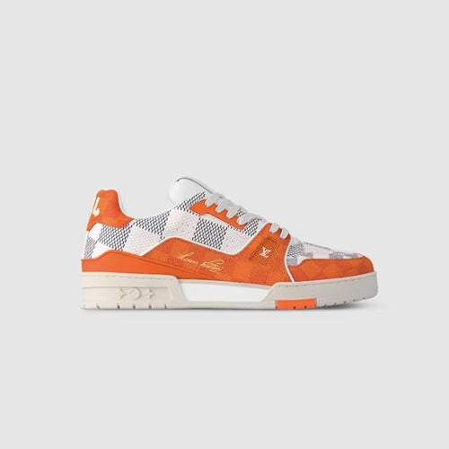 루이비통 LV 트레이너 스니커즈 오렌지 1AC56P