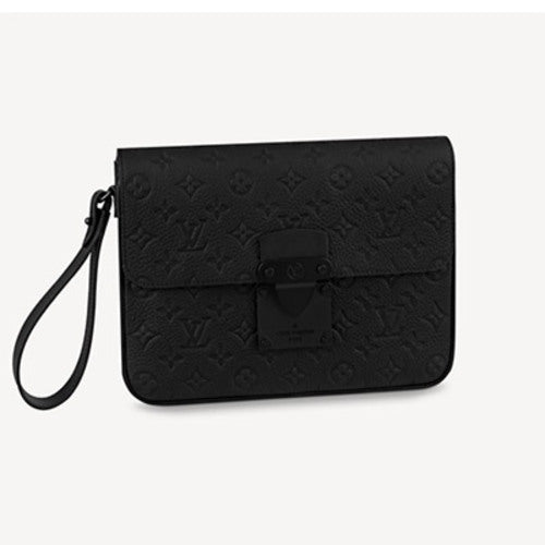 루이비통 S 락 A4 파우치 블랙 M80582