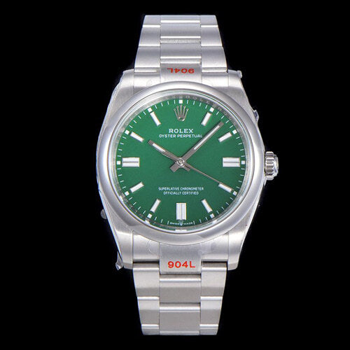 [EW공장] 로렉스 오이스터 Perpetual 칼리버 그린다이얼 36mm