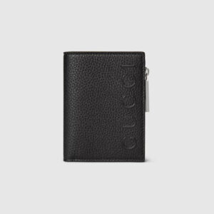 구찌 로고 디테일 코인 카드지갑 블랙 ‎‎835076