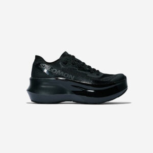 CDG X 살로몬 판타즘 플랫폼 스니커즈 블랙