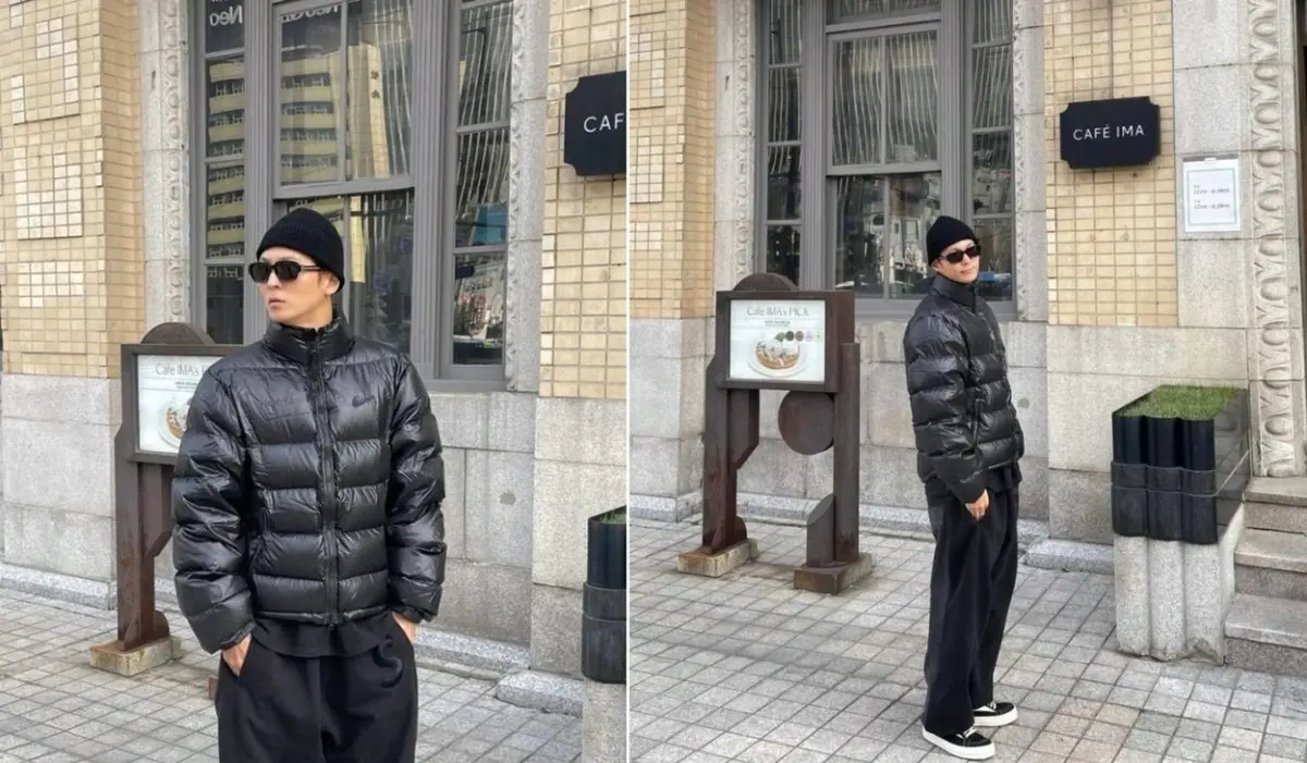 나이키 x 드레이크 녹타 푸퍼 패딩 블랙 판매 제품 실사