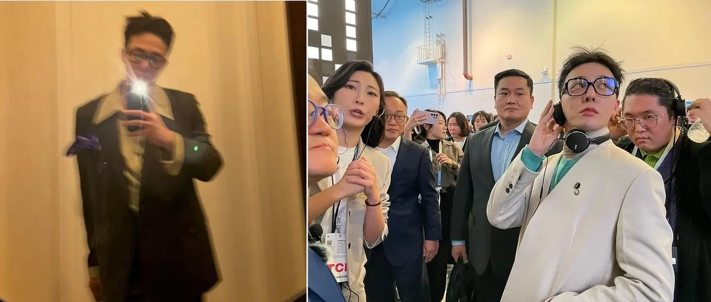 [국내배송] 샤넬 3438 안경 블랙 (GD 착용) 정품·착용 참고 이미지