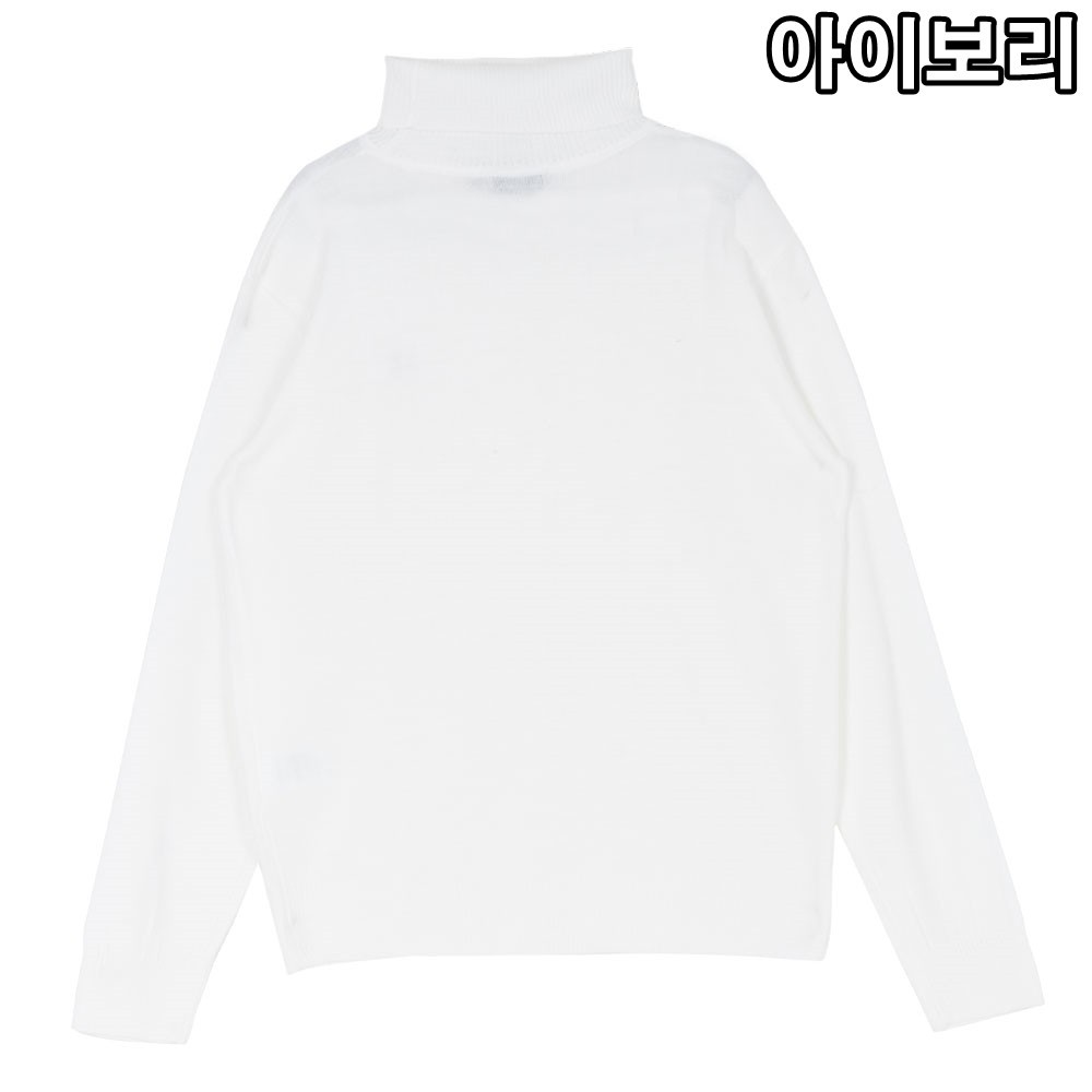 [국내배송] 아미 스몰 패치 터틀넥 4컬러 판매 제품 실사