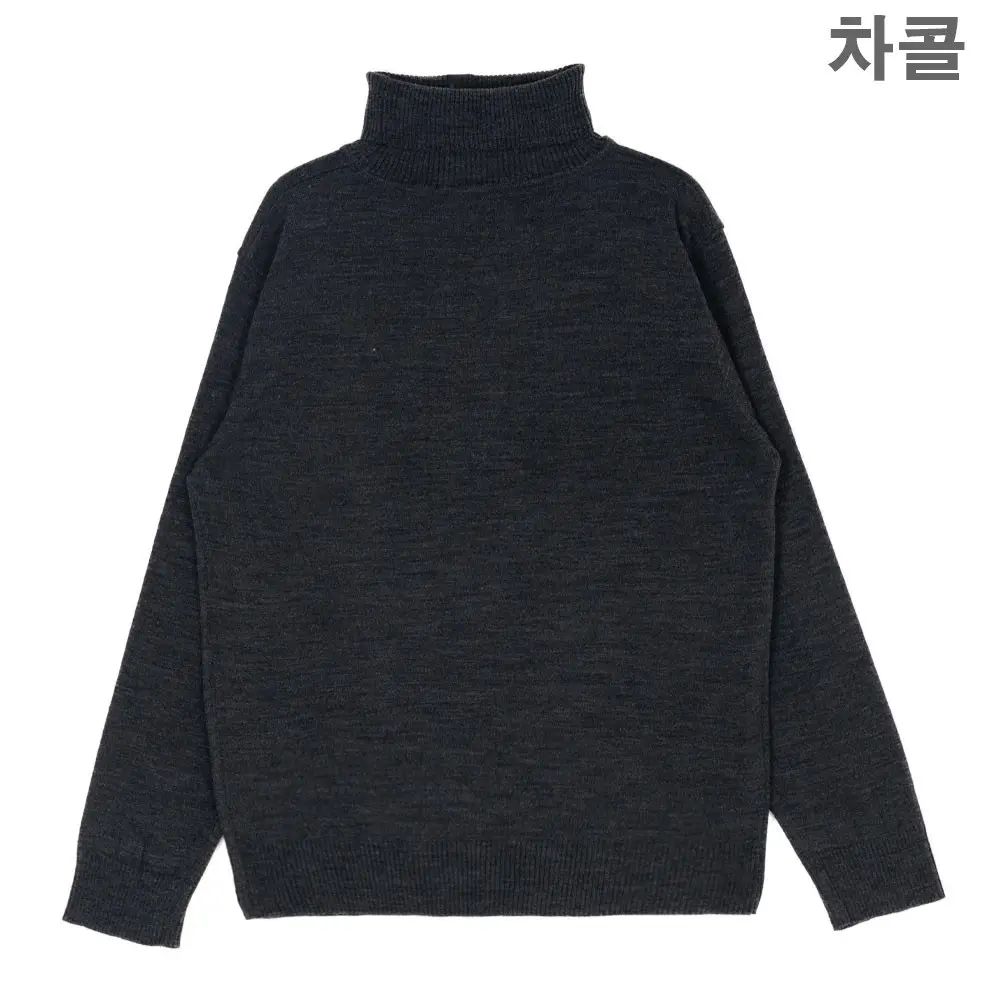 [국내배송] 아미 스몰 패치 터틀넥 4컬러 판매 제품 실사