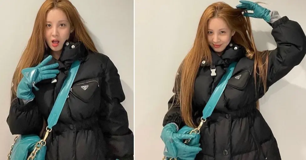 프라다 리나일론 포켓 다운 자켓 블랙 참고자료